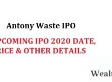 Antony Waste IPO
