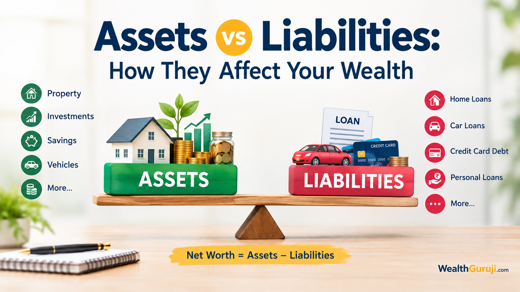 Assets vs Liabilities Building Wealth