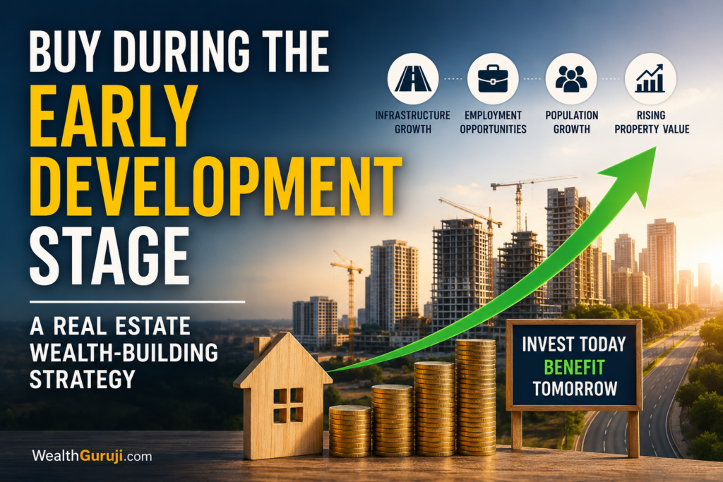 Buy During the Early Development Stage - Real Estate Wealth Building Strategy