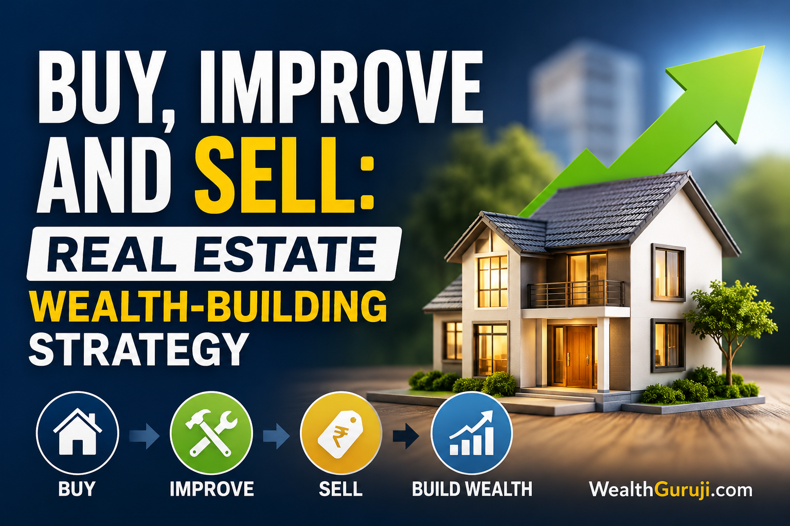 Buy, Improve and Sell Real Estate Strategy