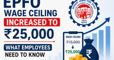 EPFO Wage Ceiling Increased to ₹25,000