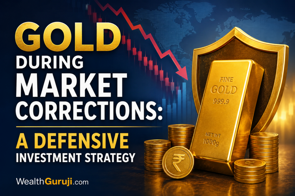 Gold during market correction